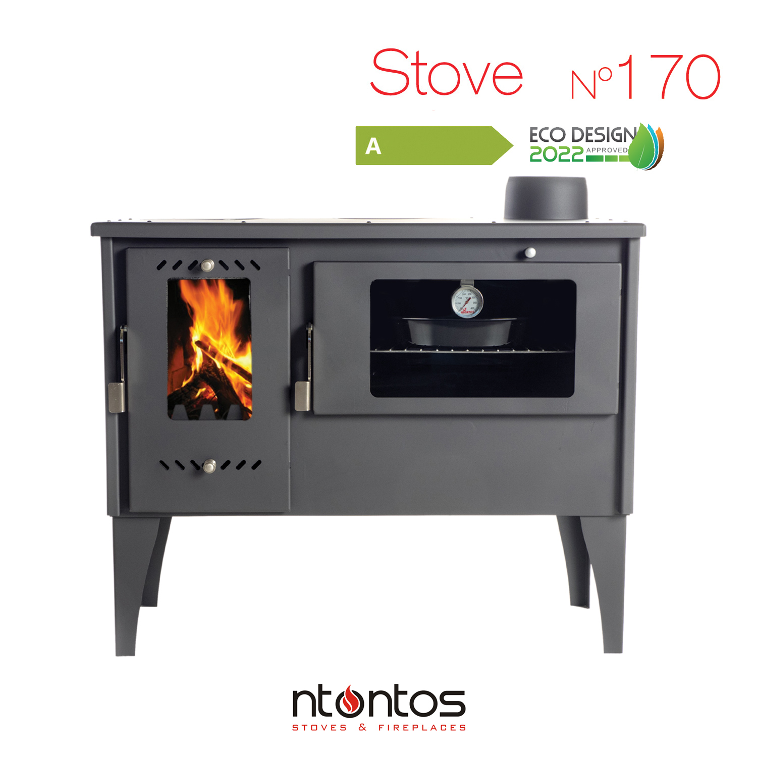 Energy Efficient Stoves wood with oven