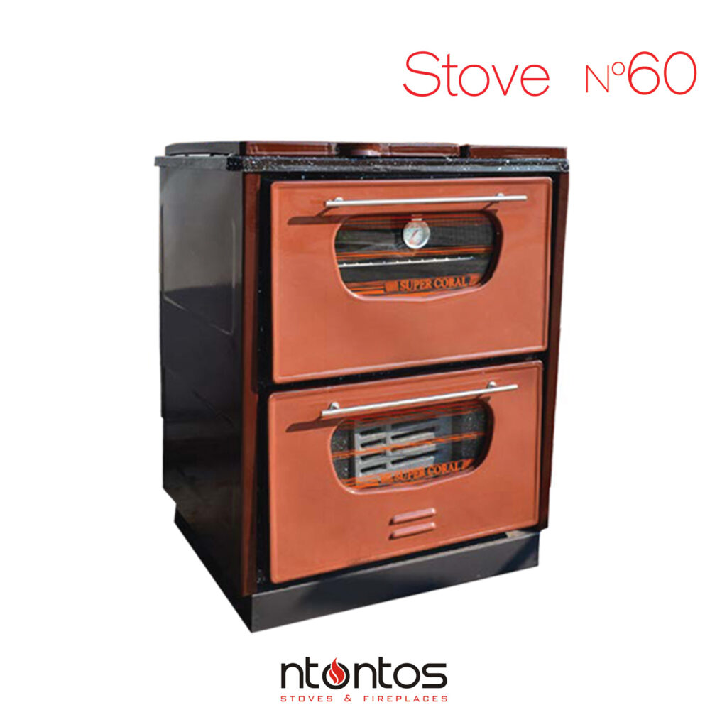 Stoves enamelled